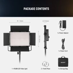 NEEWER PL60B Bi Color LED Panel Video Light 17 NEEWER PL60B Bi Color LED Panel Video Light -Photography Equipment 9 bae3a5ce 277f 4854 8ef7 98176b8ab485