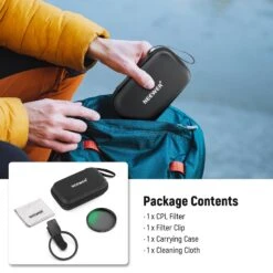 NEEWER FL-B23/FL-B19 67mm Clip On CPL Filter For Smartphone -Photography Equipment 9 c89fd8e5 4577 4a5d beb4 b8c748a49caa
