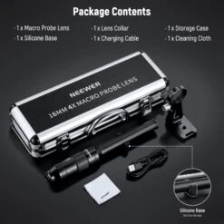NEEWER LS-63 109° 16mm 4X Macro Probe Lens With 17mm Thread 17 NEEWER LS-63 109° 16mm 4X Macro Probe Lens With 17mm Thread -Photography Equipment 9 dfb349af 0008 44e3 b5cb 0cdada5d63b0