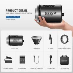 NEEWER MS60C RGB LED Video Light Handheld Spotlight 19 NEEWER MS60C RGB LED Video Light Handheld Spotlight -Photography Equipment 9 f3245737 9b71 425e bd71 2d07cb400ccb