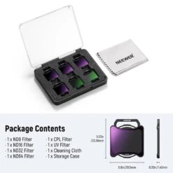 NEEWER FL-N63 ND Filter Set For DJI O4 Air Unit Pro -Photography Equipment 9 fddbd0e2 be0a 4303 9c68 e9d8110ea085