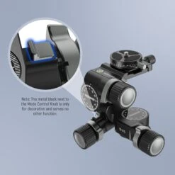 NEEWER TH15/TH16 3-Way Geared Tripod Head -Photography Equipment EN 03