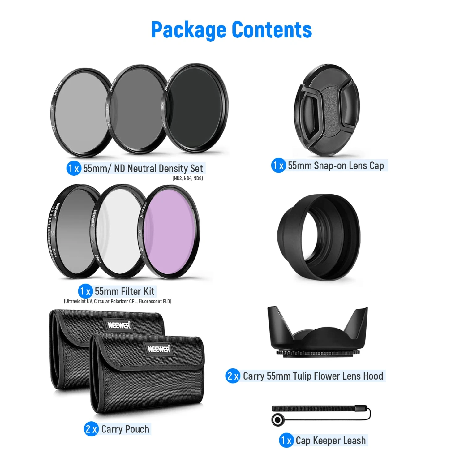 NEEWER Professional Lens Filter Accessory Kit 7 NEEWER Professional Lens Filter Accessory Kit - Image 7